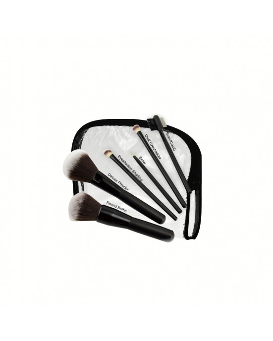 6 pc Brush Bag Set (SS-119) 