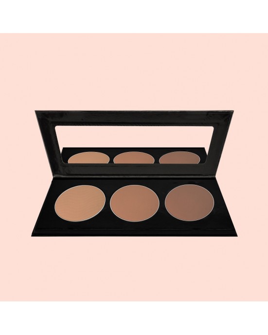 3 Shade Matte Bronzer Palette