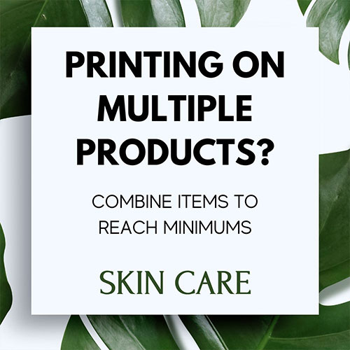 Private label Skin Care Printing